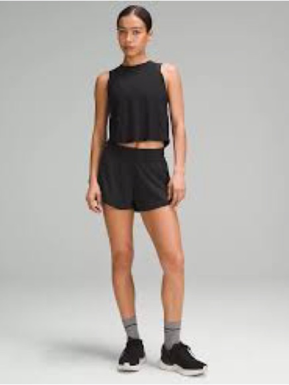 Lululemon Cropped Sculpt MOVT Tank. Tan. 6